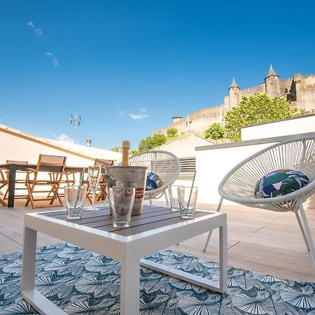 La Terrasse De La Tour Pinte. Apartment Carcassonne Luaran gambar