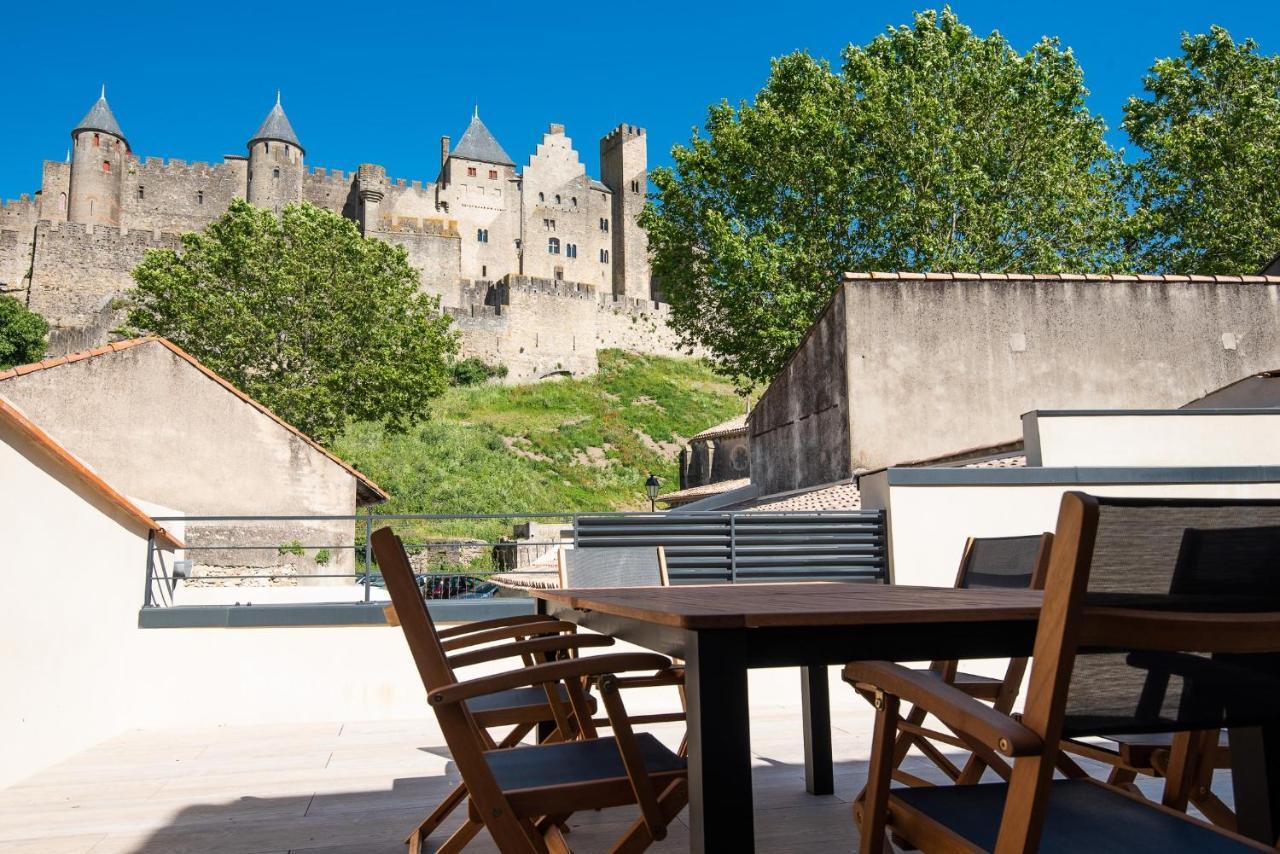 La Terrasse De La Tour Pinte. Apartment Carcassonne Luaran gambar